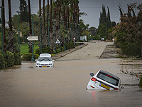 Последствия зимнего шторма в Израиле и Газе. Фоторепортаж
