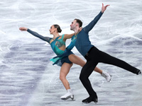 Чемпионат Европы по фигурному катанию. Победила грузинская спортивная пара