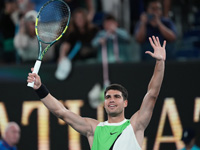 Карлос Алькарас вышел во второй круг Открытого чемпионата Австралии