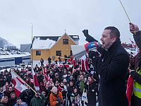 Премьер-министр Гренландии Йенс-Фредерик Нильсен