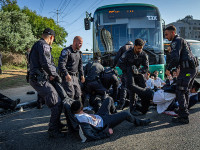 Акции протеста на въездах в Ашкелон: задержаны восемь нарушителей порядка