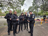 Кирьят-Бялик: трое полицейских пострадали от ожогов при попытке остановить самоубийство на АЗС