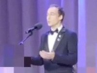 Актер Вадим Дзюба выступил в московском Храме Христа Спасителя с речью о политизаключенных