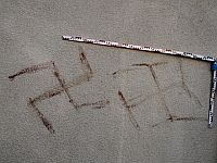 Задержаны вандалы, нарисовавшие свастики в нью-йоркском районе Боро-парк Задержаны вандалы, нарисовавшие свастики в нью-йоркском районе Боро-парк