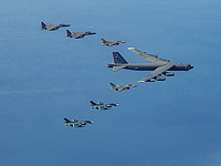 ВВС США проводят на Ближнем Востоке масштабные учения 