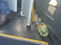 В автобусе под Иерусалимом мужчина облил горючей жидкостью и попытался поджечь мальчика