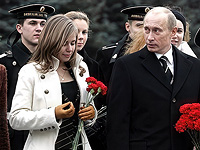 Мария Дрокова и Владимир Путин, 2006 год