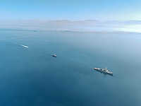 Состоялись учения ВМФ Израиля с участием американского эсминца Состоялись учения ВМФ Израиля с участием американского эсминца