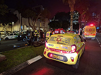 Мотоциклист сбил пешехода в центре Тель-Авива