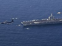 Reuters: рядом с авианосцем Abraham Lincoln перехвачен иранский беспилотник