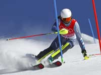 Олимпиада. Первая тренировка. Израильский горнолыжник занял 37-е место