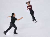 Олимпиада. Фигурное катание. В короткой программе победила японская пара