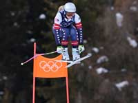 Олимпиада. Горные лыжи. Линдси Вонн завершила первую тренировку Олимпиада. Горные лыжи. Линдси Вонн завершила первую тренировку