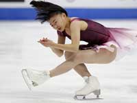 Олимпиада. Командный турнир. Победила японская фигуристка