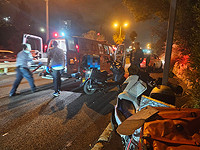 В результате ДТП в Хайфе тяжело травмирован мотоциклист