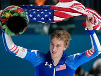 Олимпиада. Конькобежный спорт. Чемпионом и рекордсменом стал американец