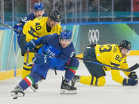 Олимпиада. Хоккей. Шведы разгромили сборную Италии