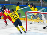 Олимпиада. Хоккей. Шведки вышли в полуфинал