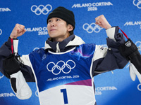 Олимпиада. Сноубординг. В хафпайпе японцы завоевали золото и бронзу Олимпиада. Сноубординг. В хафпайпе японцы завоевали золото и бронзу