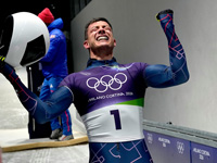 Олимпиада. Скелетон. Чемпионом стал британец.  Израильтянин на 22-м месте