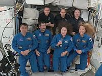 На МКС прибыл новый экипаж
