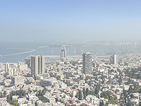 Минздрав: уровень загрязнения воздуха пылью в Израиле остается высоким