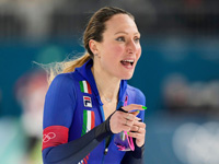 Конькобежный спорт. Франческая Лоллобриджида стала олимпийской чемпионкой и рекордсменкой