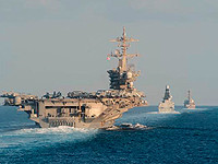 Виткофф и Кушнер посетили авианосец Abraham Lincoln. СМИ: это послание Ирану