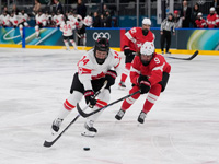 Олимпиада. Хоккей. Несмотря на сообщения о каратнтине, матч Канада - Швейцария начался