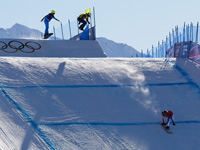 Олимпиада. Сноубординг-кросс. Победили британцы