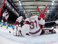 Олимпиада. Хоккей. Датчане победили сборную Латвии