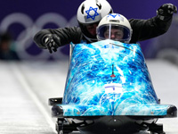 Олимпиада. Бобслей. Двойки. После первого заезда израильтяне на 26-м месте