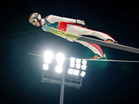 Олимпиада. Прыжки с трамплина. В командных соревнованиях победили австрийцы