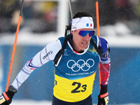 Олимпиада. Биатлон. В эстафете победили французы