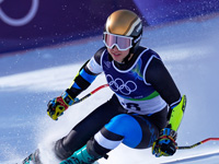 Олимпиада. Слалом. Лидирует Микаэла Шиффрин. Израильтянка выбыла