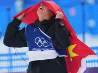 Олимпиада. Сноубординг. В слоупстайле чемпионом стал китаец