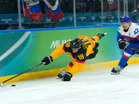 Олимпиада. Хоккей. Словаки разгромили сборную Германии и вышли в полуфинал