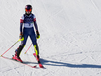 Олимпиада. Слалом. Чемпионкой стала Микаэла Шиффрин