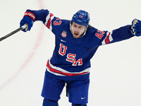 Олимпиада. Хоккей. Победный гол Куинна Хьюза. Американцы вышли в полуфинал Олимпиада. Хоккей. Победный гол Куинна Хьюза. Американцы вышли в полуфинал