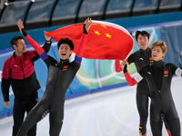 Конькобежный спорт. Китаец победил с олимпийским рекордом