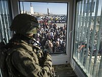 Первая пятница Рамадана в Иерусалиме: около мечети 