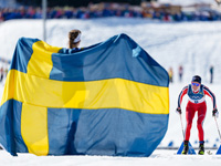 Олимпиада. Лыжи. На дистанции 50 км победила шведка