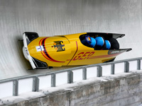 Олимпиада. Бобслей. Немцы завоевали золото и серебро