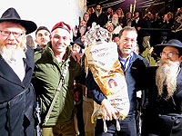 В гробнице Иосифа прошла торжественная церемония внесения Свитка Торы