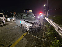 На 60-м шоссе в результате ДТП пострадала израильтянка, еще один человек заблокирован в машине