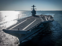 Авианосец USS Gerald R. Ford приближается к Израилю, он прибудет в порт Хайфы