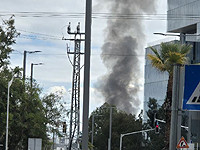 В промзоне Холона сгорели 28 автобусов