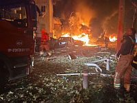 Падение ракеты в Гуш-Дане Падение ракеты в Гуш-Дане