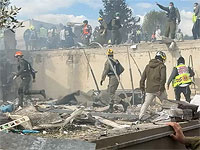 Падение ракеты в Бейт-Шемеше, не менее девяти погибших, десятки раненых