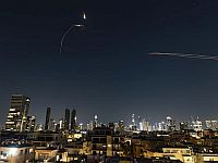 Отражение ракетной атаки в Тель-Авиве. Ночь 3 марта 2026 года